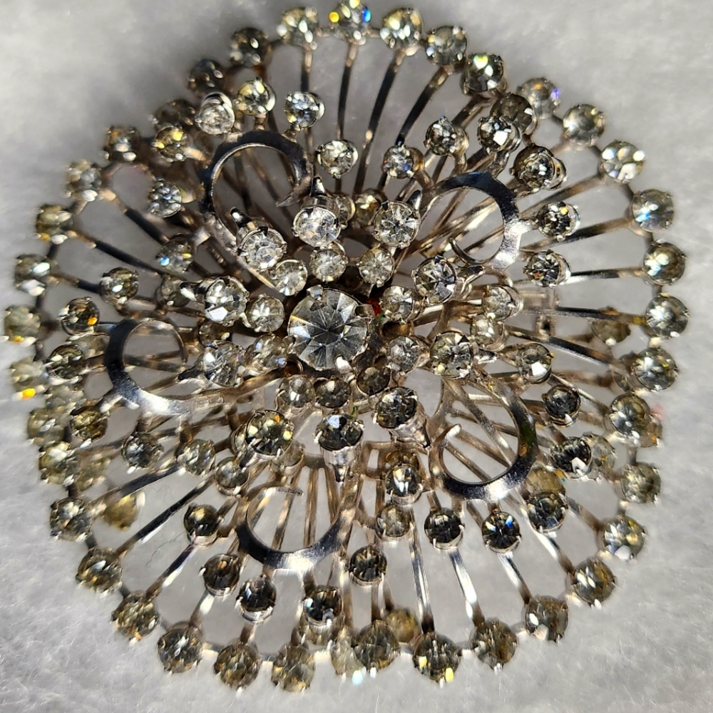 Vintage Rhinestone Brooch
